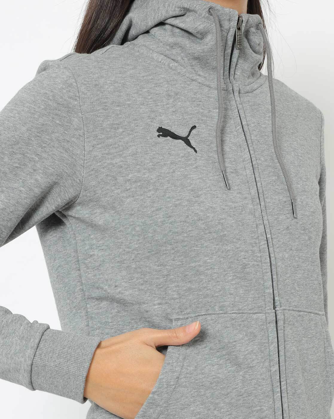 Puma TeamGOAL 23 Hoodie met rits – Grijs – Dames