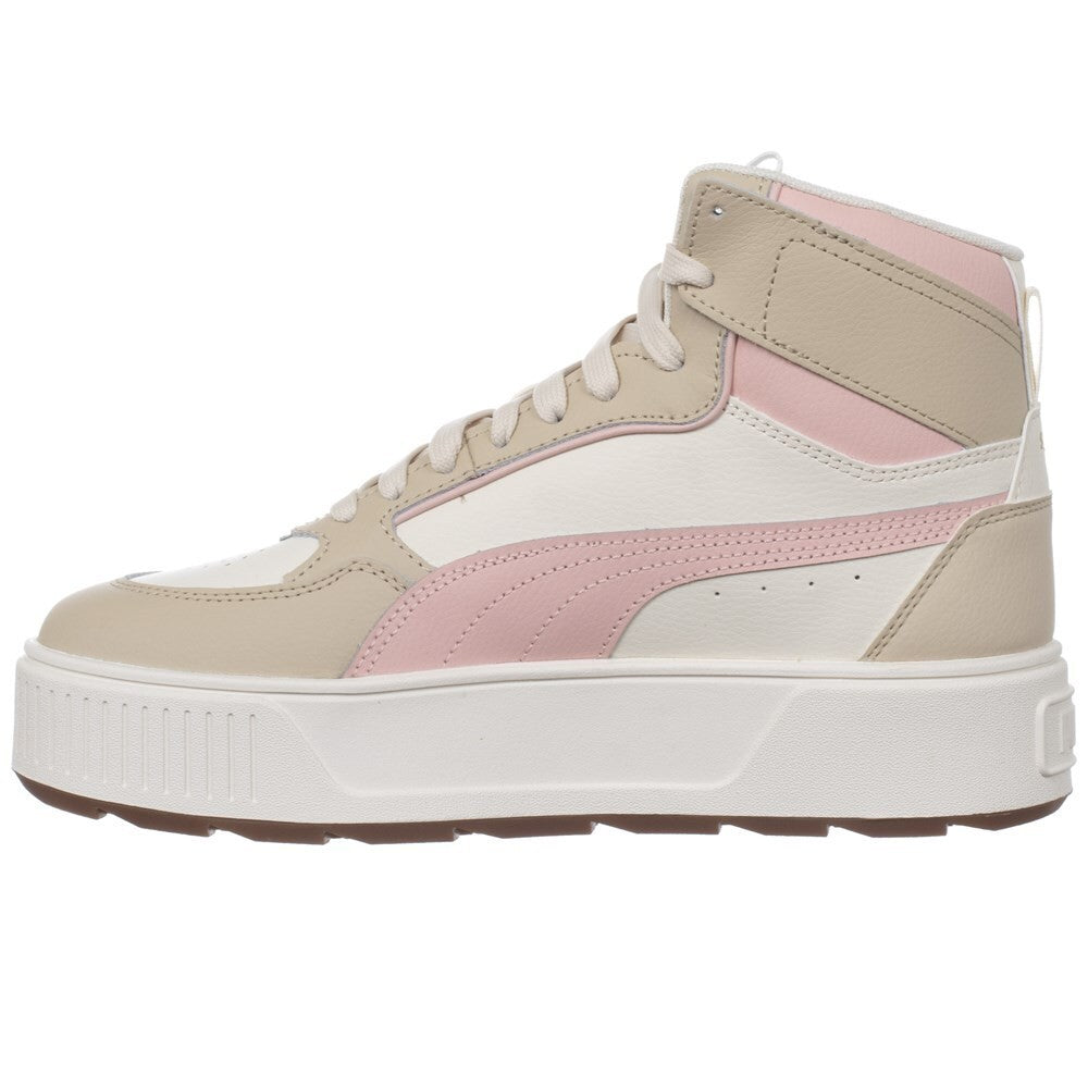 Puma Karmen Rebelle Mid Multicolor Sneakers – Beige/Roze – Dames