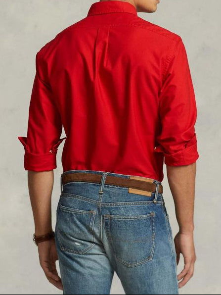 Ralph Lauren Overhemd – Rood – Heren