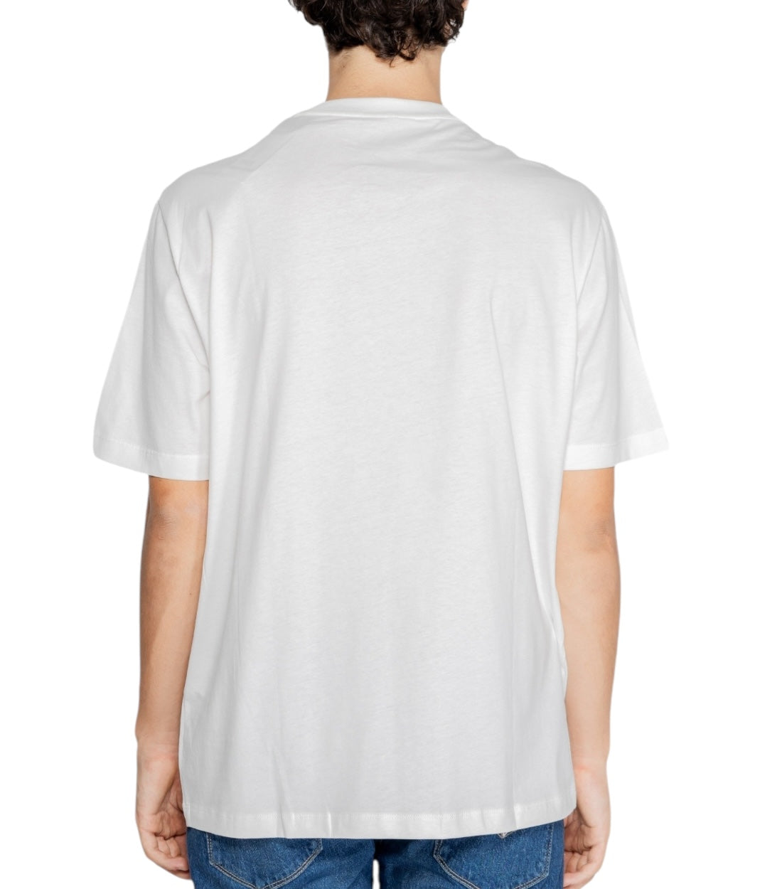 Armani Exchange Bedrukt T-shirt – Wit – Heren