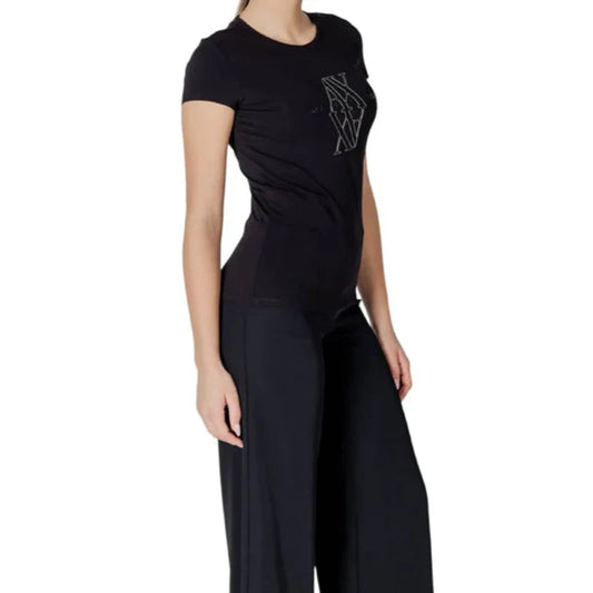 Armani Exchange Print T-Shirt – Black – Women