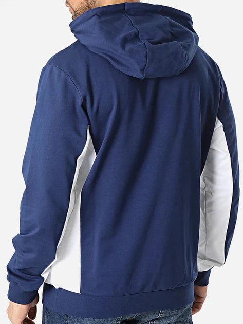 Fila Hoodie – Donkerblauw/Wit – Heren