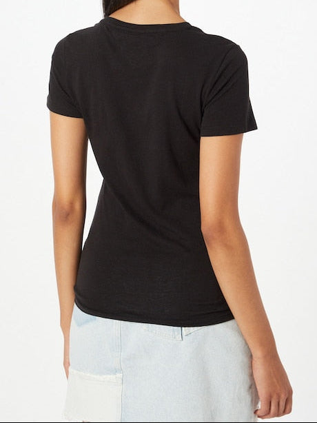 Tommy Jeans T-shirt – Zwart – Dames