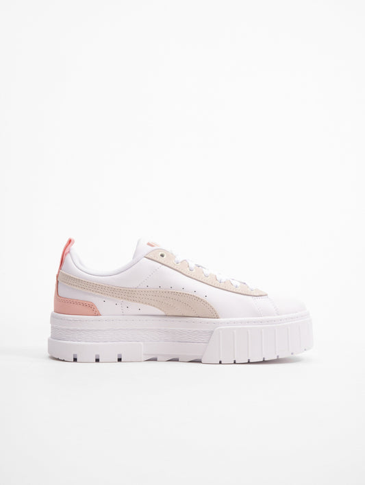 Puma Mayze Gentle Sneakers – Wit/Meerkleurig – Dames