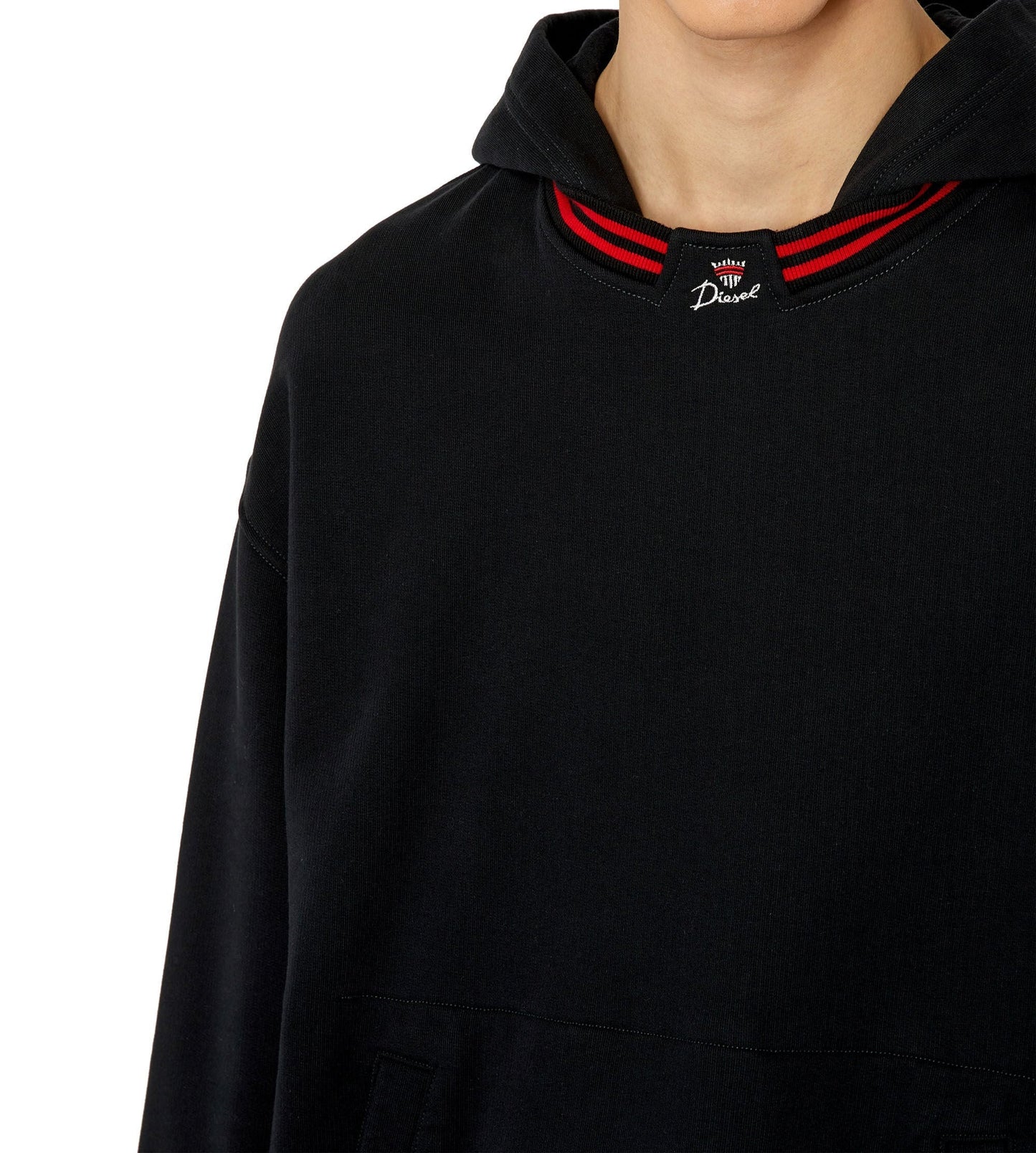 Diesel Hoodie – Zwart – Heren