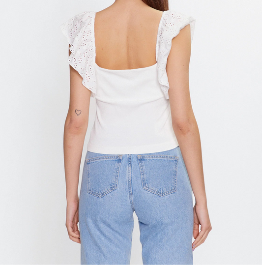 Guess Raina Blouse – Wit – Dames