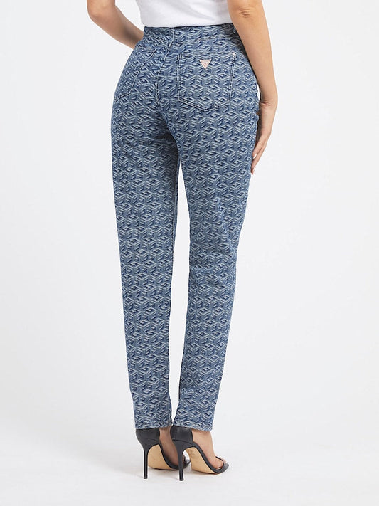 Guess G Cube Mom Pant – Geometrisch – Dames