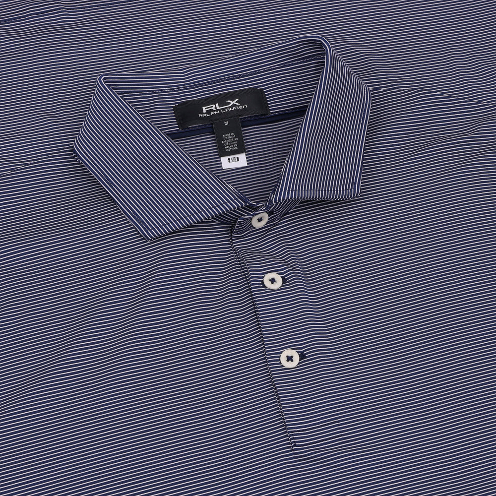 Ralph Lauren Polohemd met Klassieke Pasvorm en Strepen - Marineblauw - Heren