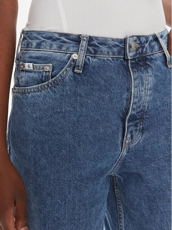Calvin Klein 90S Straight Jeans – Blauw – Dames
