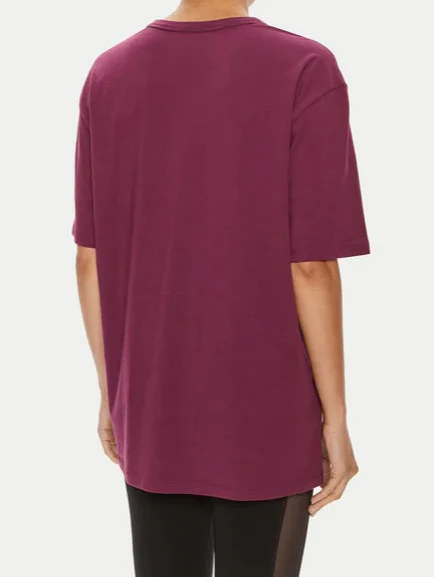 Calvin Klein Relaxed Fit T-Shirt – Bordeaux - Dames