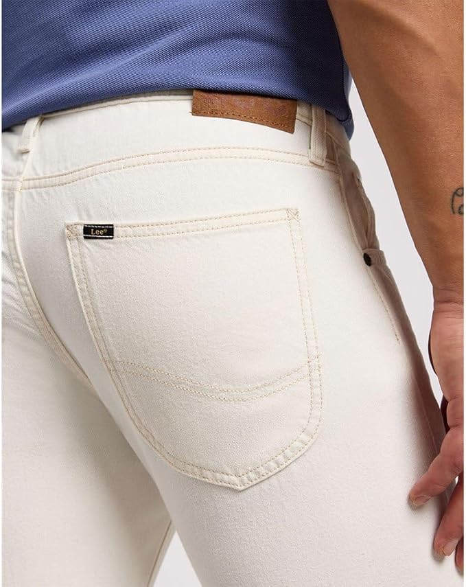 Lee Slim Fit Jeans – Beige – Heren