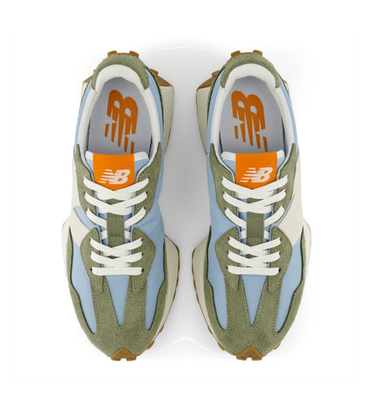 New Balance 327 Multicolor Sneakers – Groen/Blauw – Heren