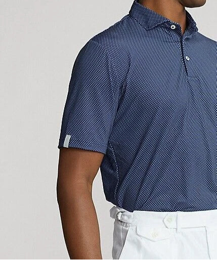 RLX Ralph Lauren Pindot Polo – Navy - Heren