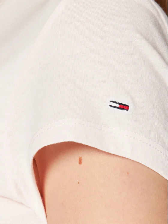 Tommy Jeans T-Shirt – Beige – Dames