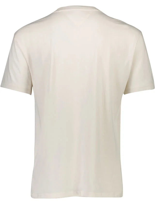 Tommy Jeans Casual T-shirt – Wit – Heren