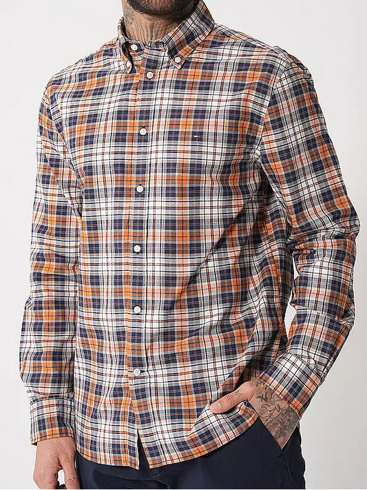 Tommy Hilfiger Regular Fit Shirt – Geruit – Heren