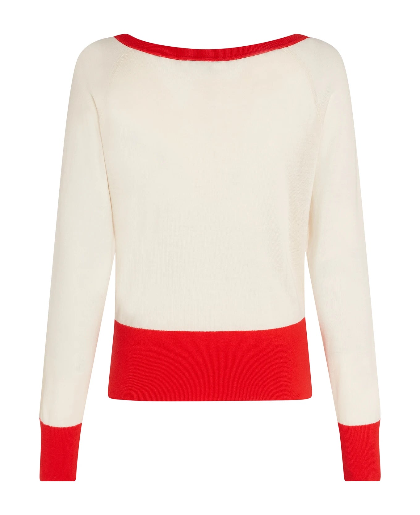 Tommy Hilfiger Trui – Wit/Rood – Dames