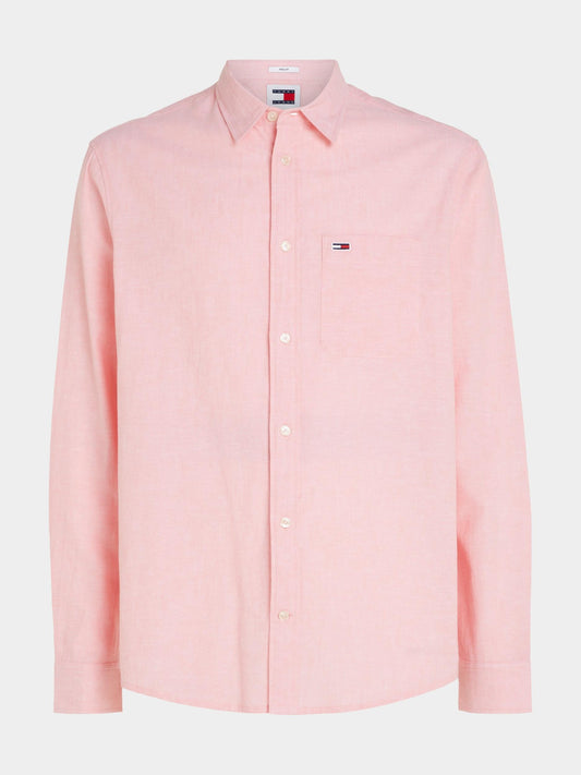 Tommy Jeans Shirt – Roze – Heren