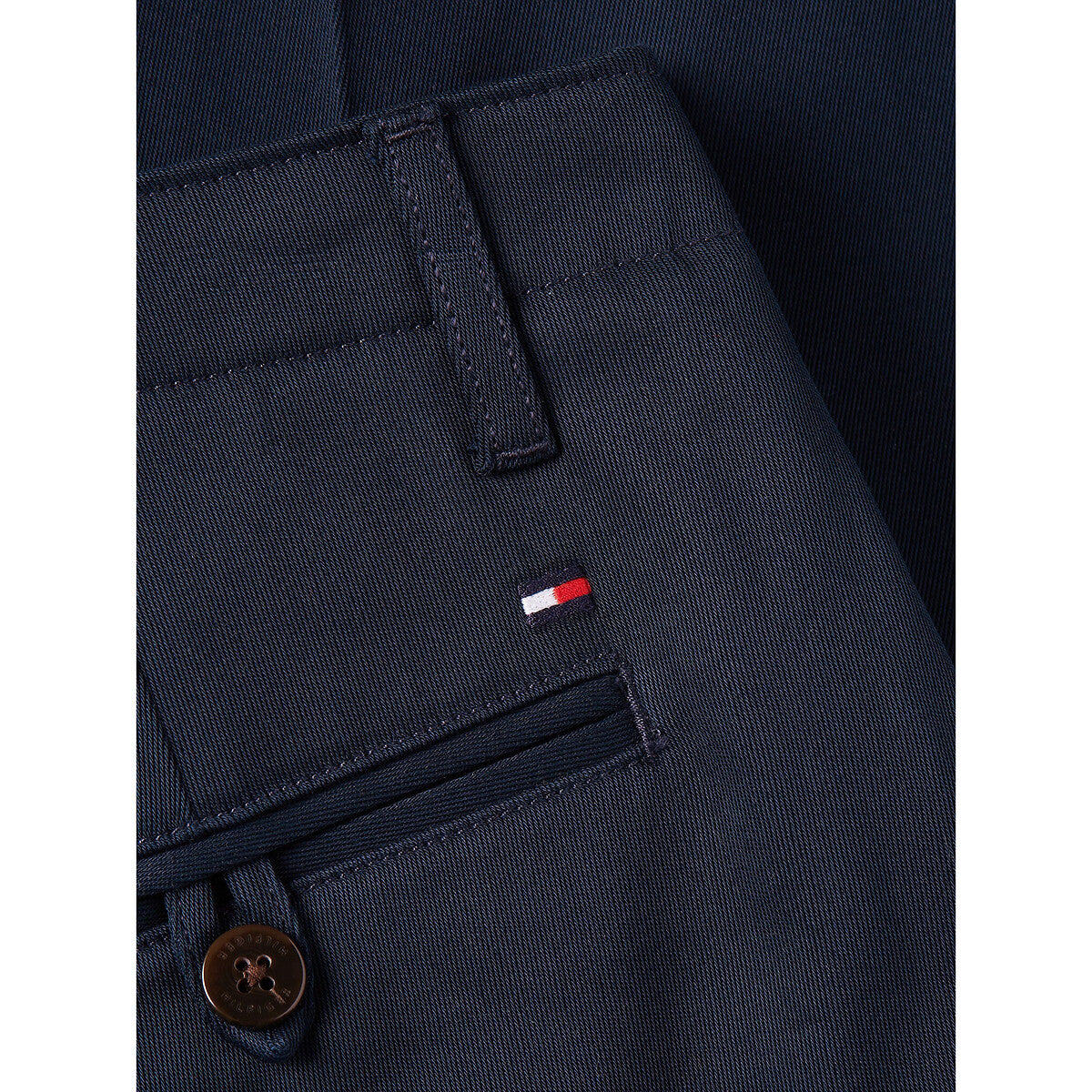 Tommy Hilfiger Relaxed Fit Broek – Marineblauw – Dames