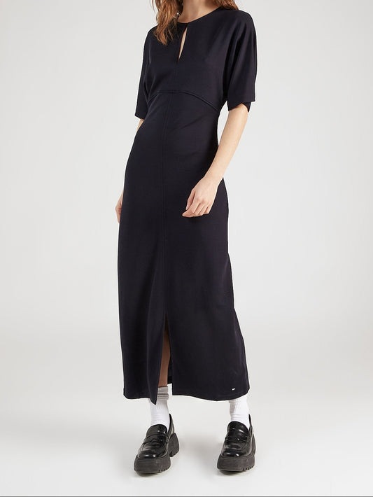 Tommy Hilfiger Cocktailjurk Regular Fit – Zwart – Dames