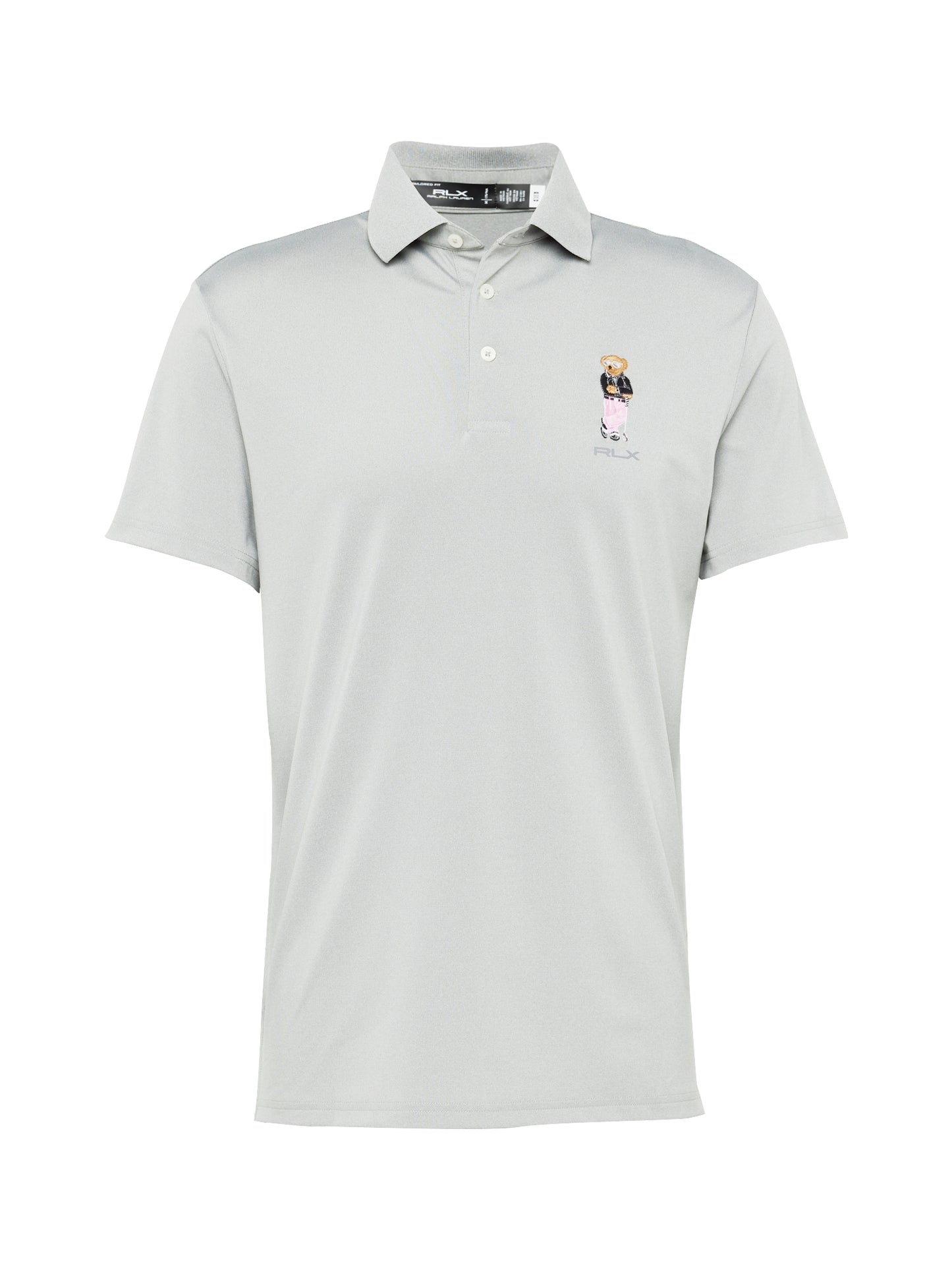 Ralph Lauren Bear Poloshirt – Grijs – Heren