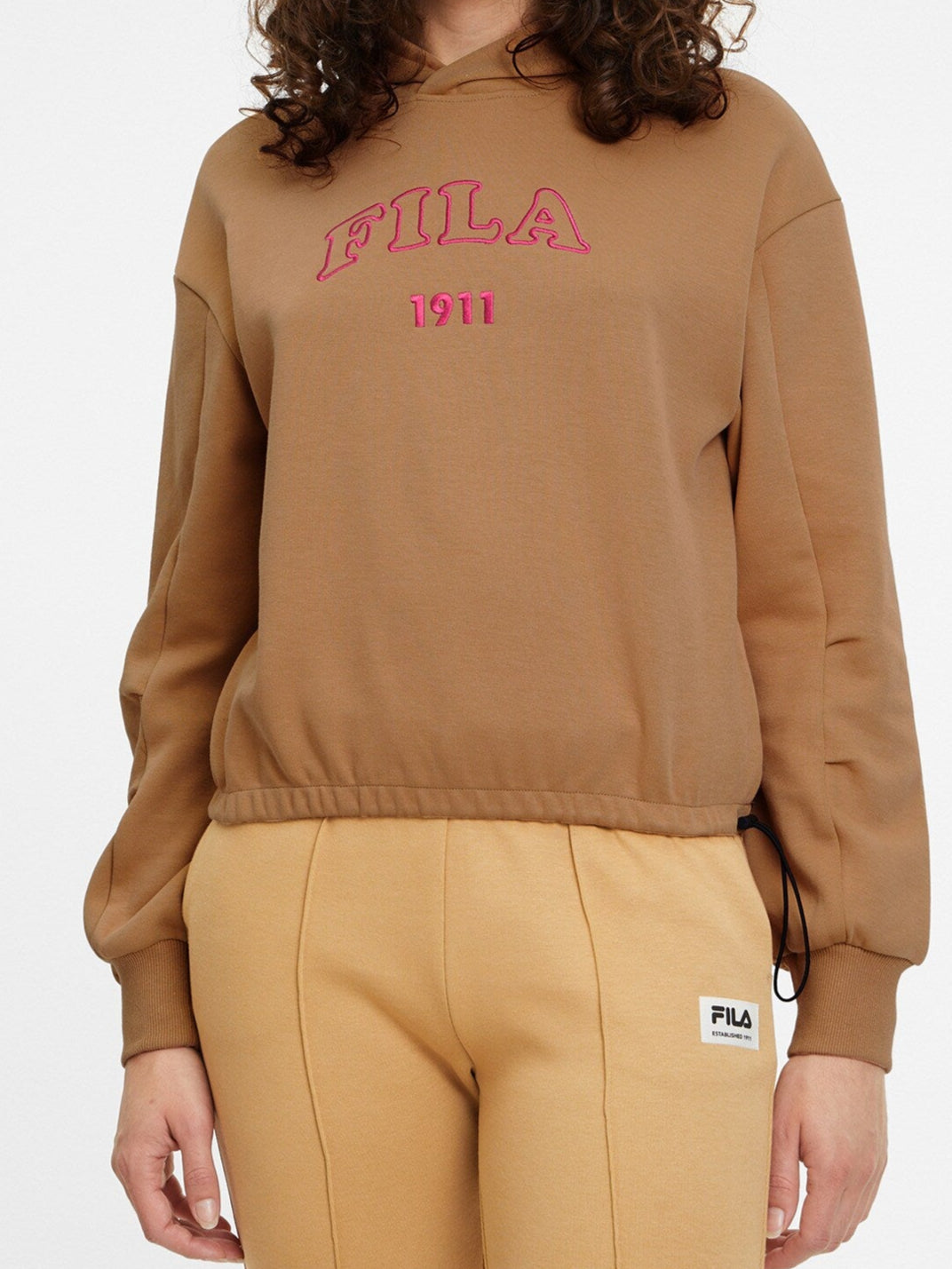 Fila Toyonaka Hoodie – Lichtbruin – Dames