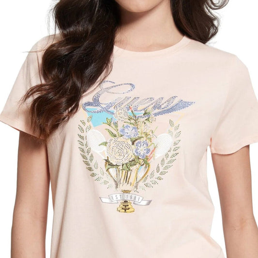 Guess T-shirt – Roze – Dames