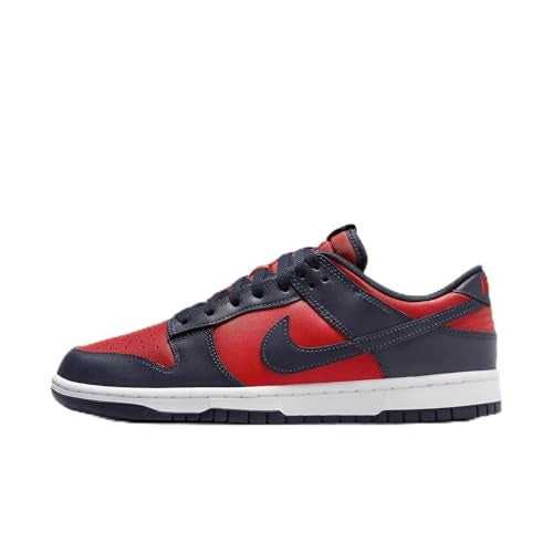 Nike Dunk Low Retro Sneakers – Black/Red – Men