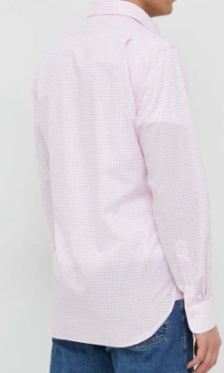 Ralph Lauren Overhemd – Roze/Geruit – Heren