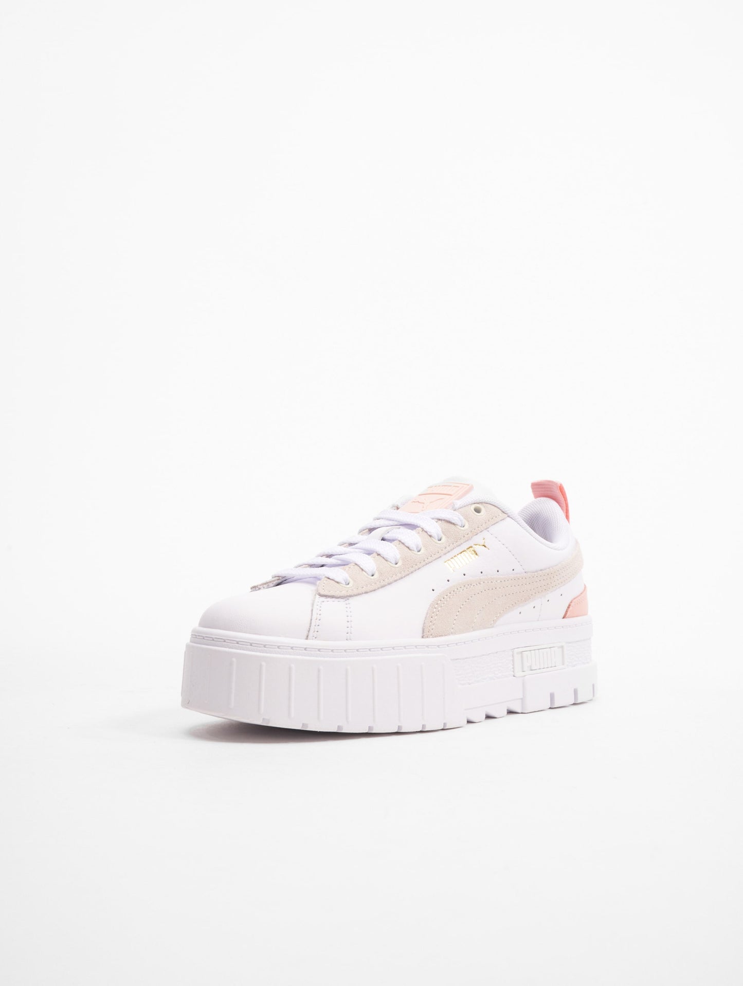 Puma Mayze Gentle Sneakers – Wit/Meerkleurig – Dames