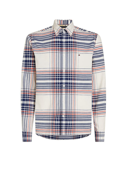 Tommy Hilfiger Regular Fit Shirt – Plaid/Striped – Men