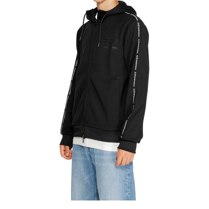 Emporio Armani EA7 Hoodie – Zwart – Heren