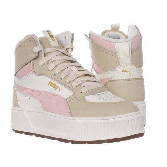 Puma Karmen Rebelle Mid Multicolor Sneakers – Beige/Roze – Dames