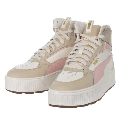 Puma Karmen Rebelle Mid Multicolor Sneakers – Beige/Roze – Dames