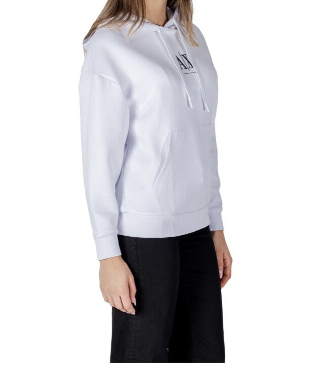 Armani Exchange Hoodie – Wit – Dames