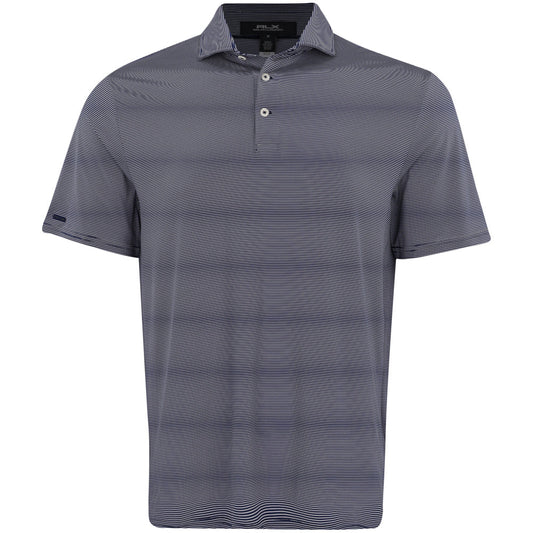 Ralph Lauren Polohemd met Klassieke Pasvorm en Strepen - Marineblauw - Heren