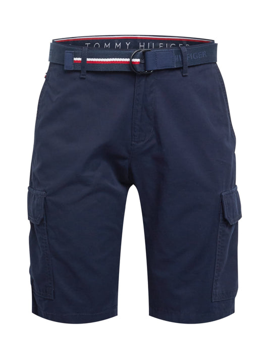Tommy Hilfiger John Cargo with Belt Shorts - Navy Blue – Men