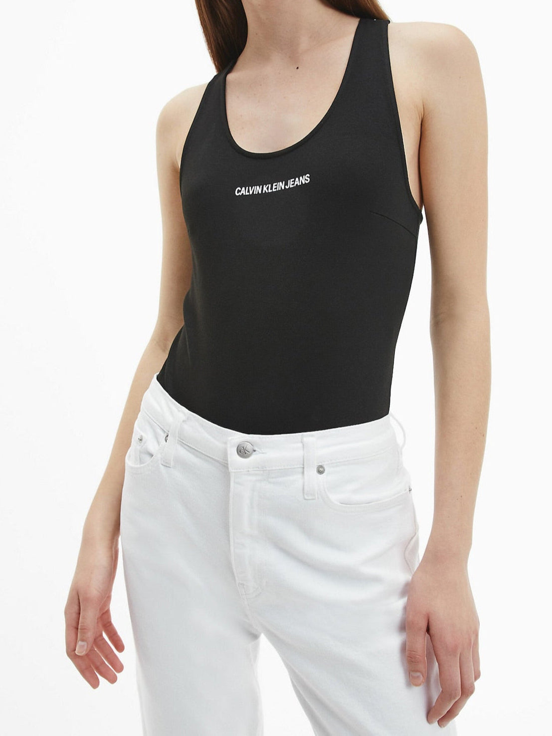 Calvin Klein Jeans Tops Shirt – Zwart – Dames