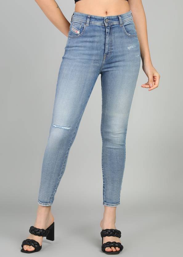 Diesel Slim Fit Jeans – Blauw – Dames