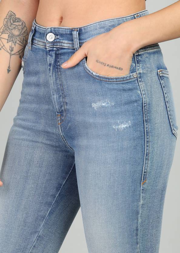 Diesel Slim Fit Jeans – Blauw – Dames