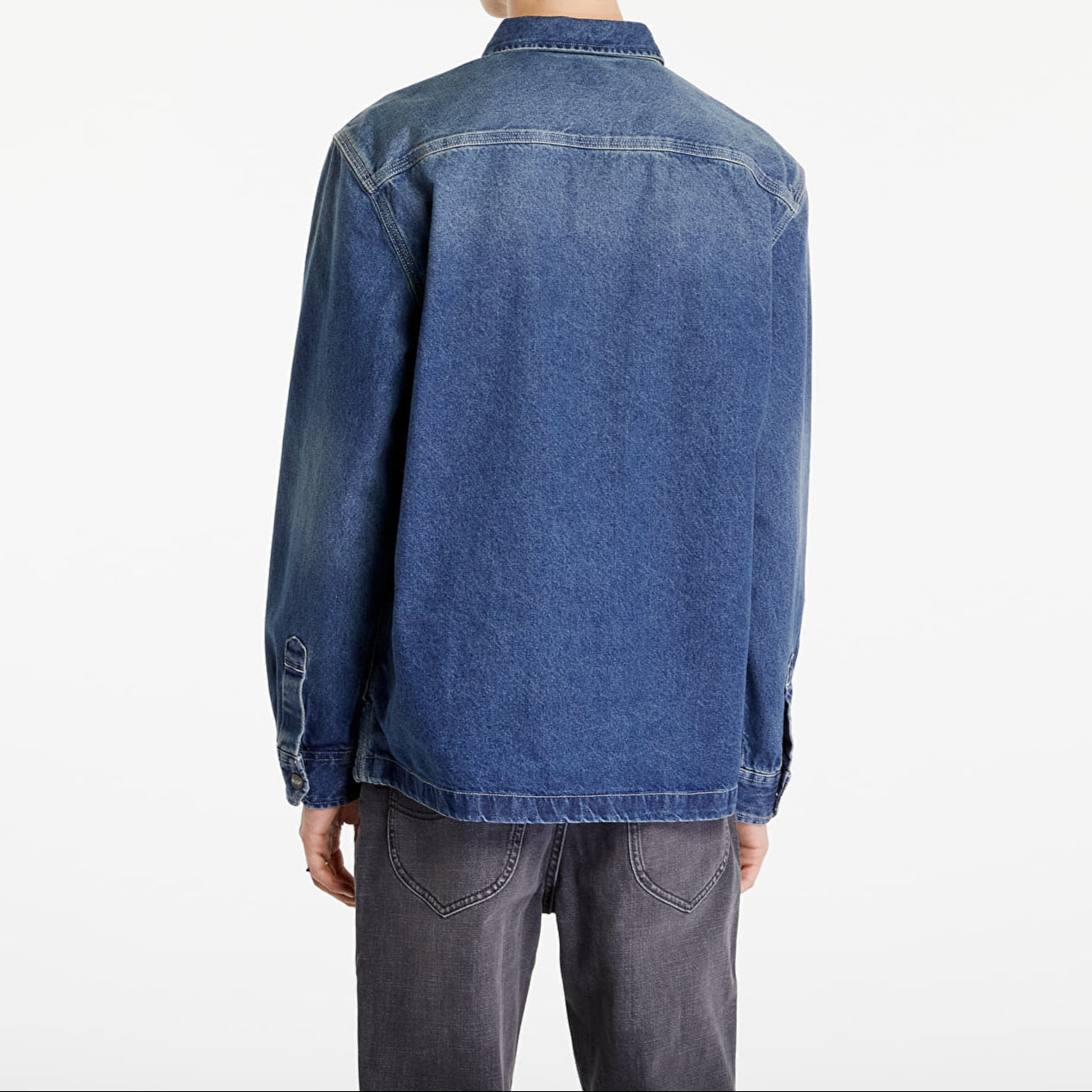 Lee Manhattan Overshirt – Blauw – Heren