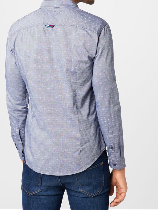 Tommy Jeans overhemd – Blauw – Heren