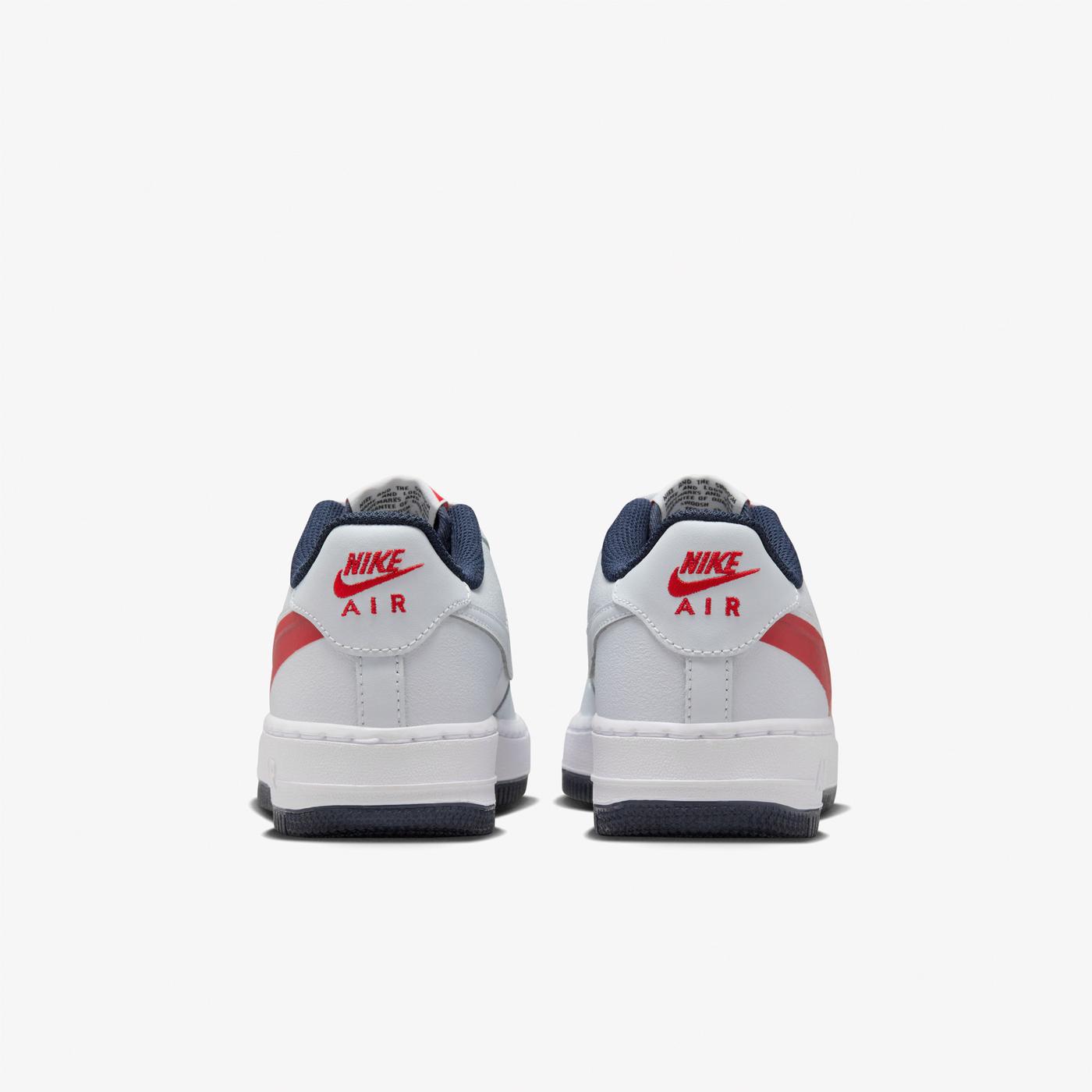 Nike Air Force 1 Sneakers – Rood/Wit – Dames