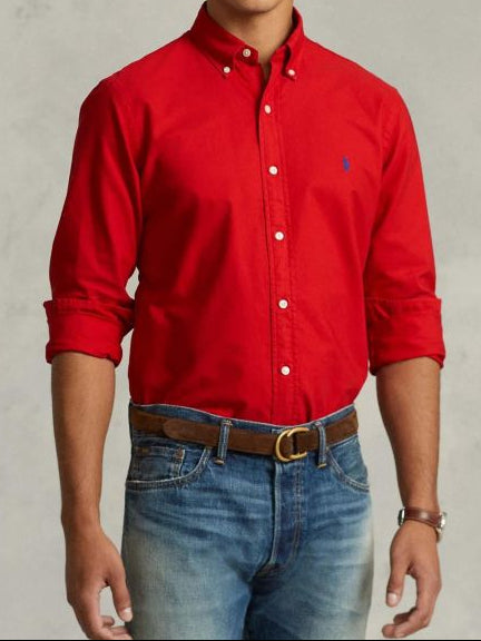 Ralph Lauren Overhemd – Rood – Heren
