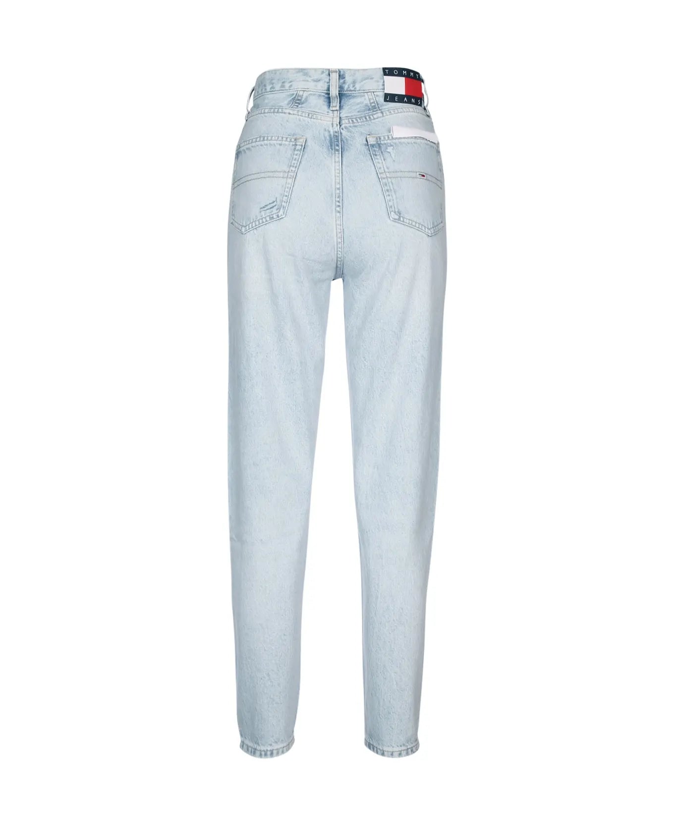 Tommy Jeans Mom Fit Jeans – Blauw – Dames
