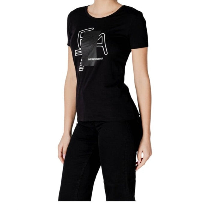 Armani Emporio EA7 T-shirt – Zwart – Dames