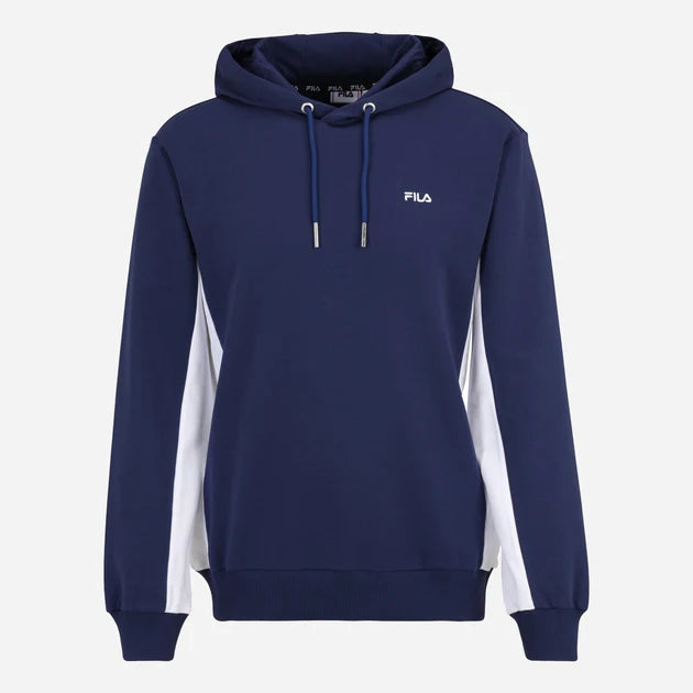 Fila Hoodie – Donkerblauw/Wit – Heren
