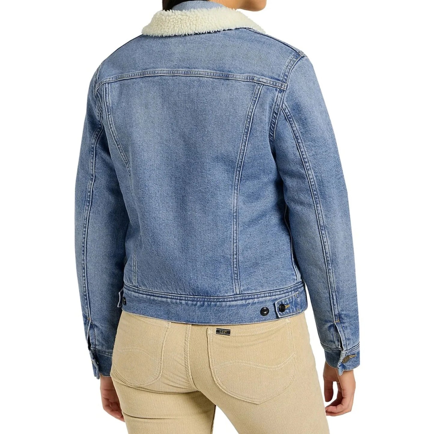 LEE Sherpa Jas – Blauw – Dames