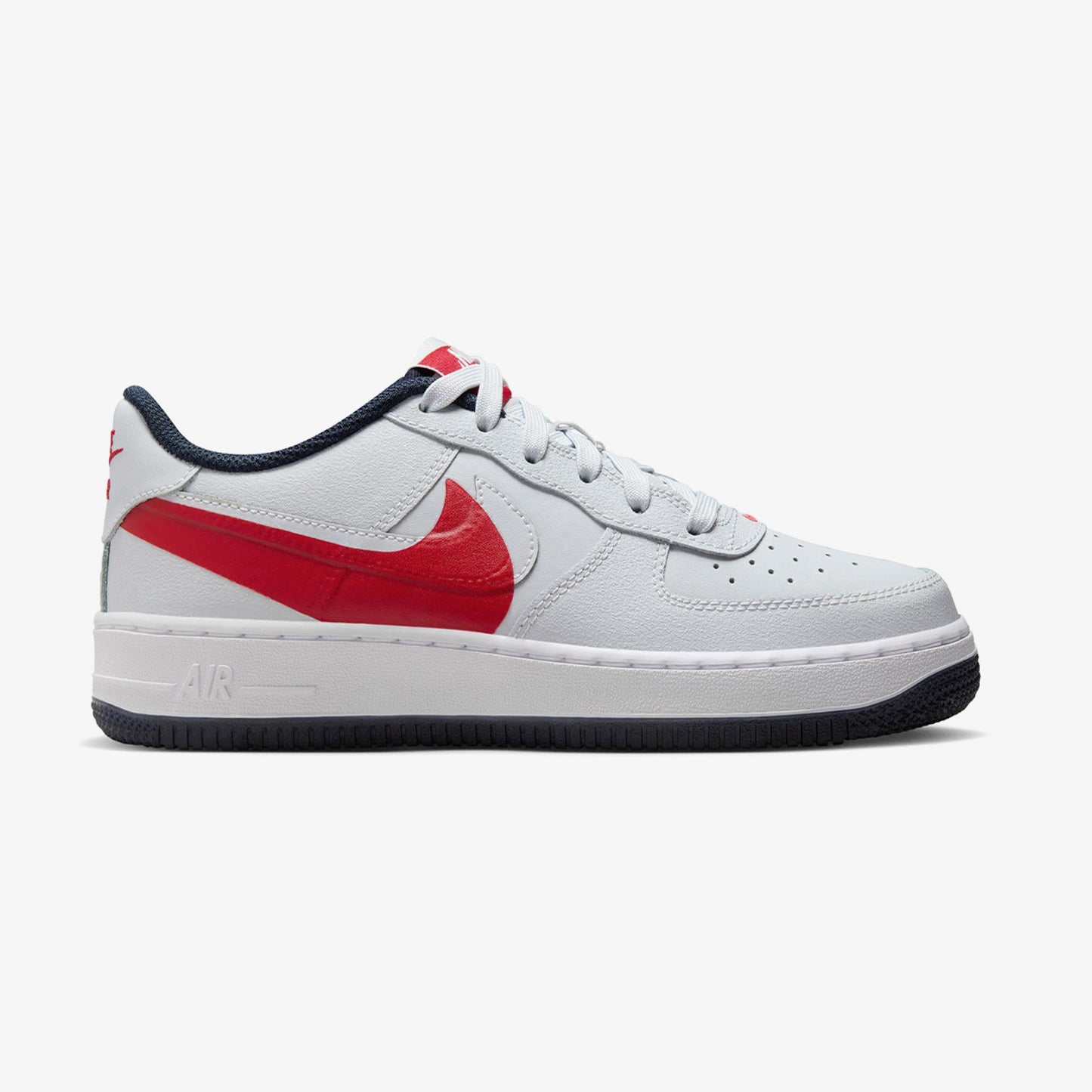 Nike Air Force 1 Sneakers – Rood/Wit – Dames