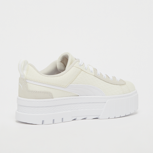 Puma Mayze Patchwork Sneakers – Beige/Wit – Dames